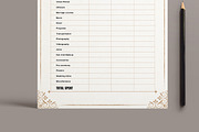 Wedding Budget Template, a Stationery Template by MightyDesign (Thumbnail 3 of 8)