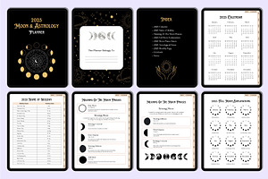 2025 Moon And Astrology Digital