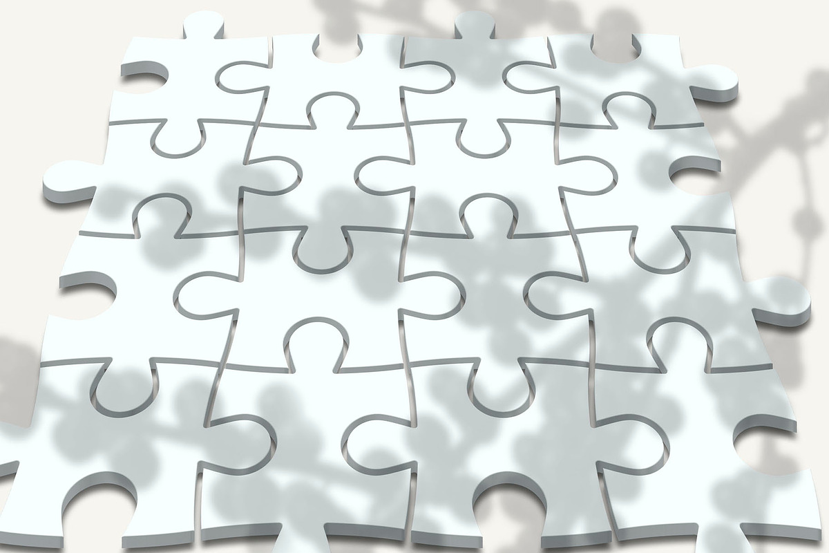 3D Puzzled Mock-Up 06, a Social Media Template by Graphicsworld125 (Photo 3 of 4)