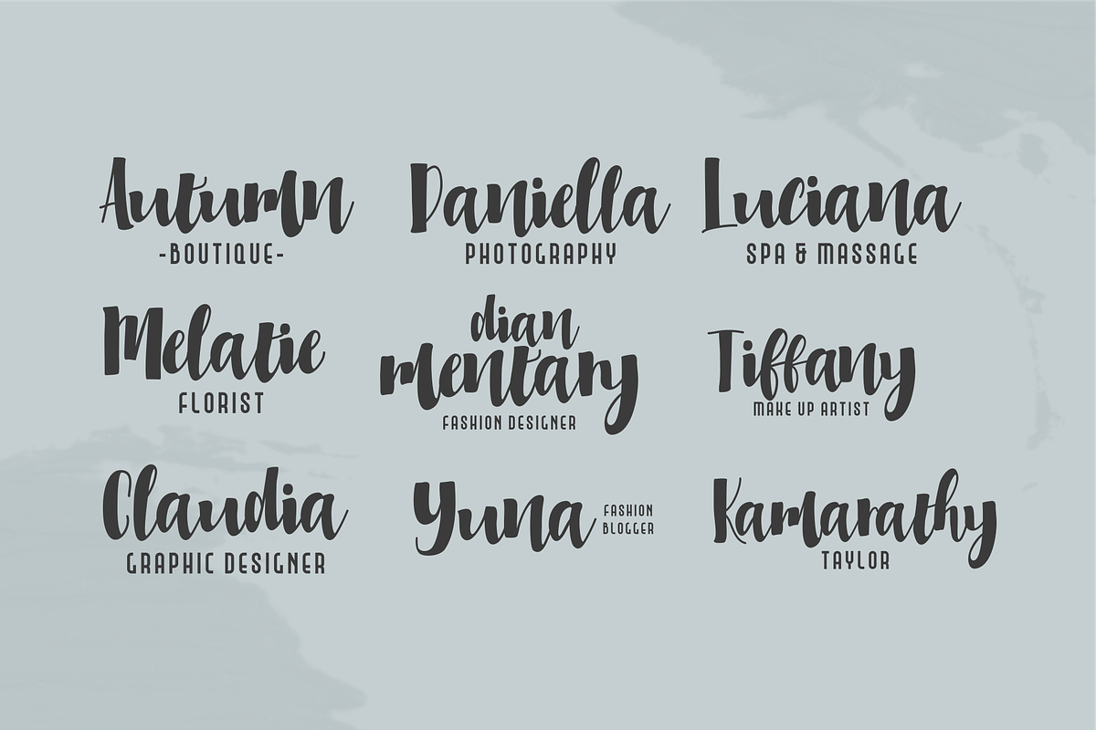 Millicious Font Duo preview 5