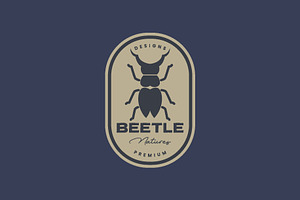 Animal Insect Beetle Logo