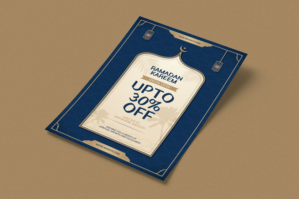 Jumat - Ramadan Kareem Flyer Set, a Flyer Template by Attype (Photo 5 of 5)