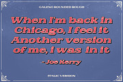 Galeno Rounded Rough, a Serif Font by Craft Supply Co. (Thumbnail 2 of 8)