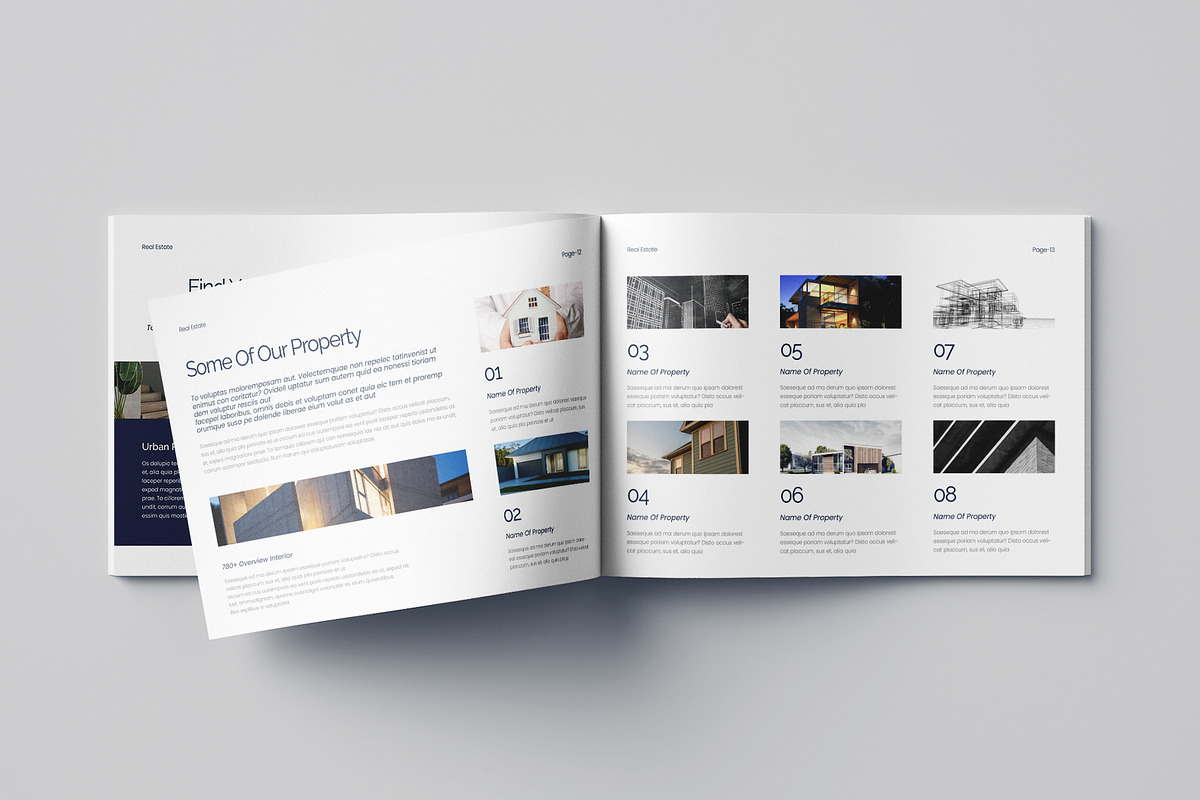 Real Estate Landscape Brochure, a Brochure Template by Pixelpick (Photo 7 of 9)