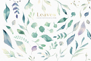 A Mountain Summer Watercolor Set, an Illustration by Creativeqube Design (Thumbnail 16 of 19)