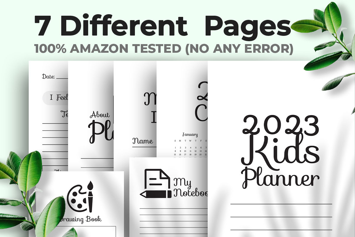 2023 Kids Planner KDP Interior, a Templates & Theme by M9 Design (Photo 2 of 4)