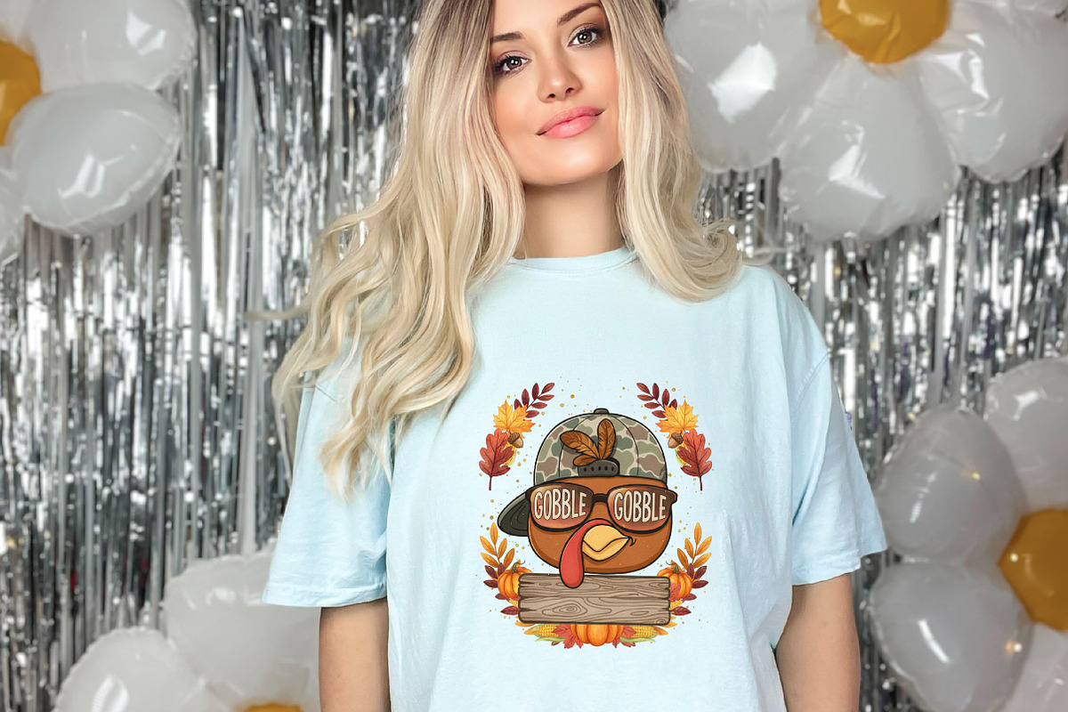 Custom Camo Turkey Boy Thanksgiving, an Illustration by designcity5 (Photo 6 of 8)
