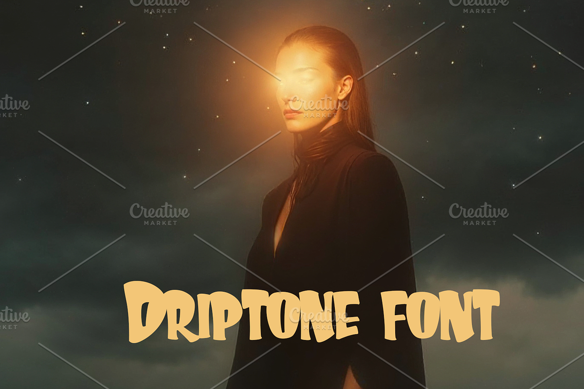 Driptone font-Regular-070-25, a Font by canve (Photo 1 of 2)