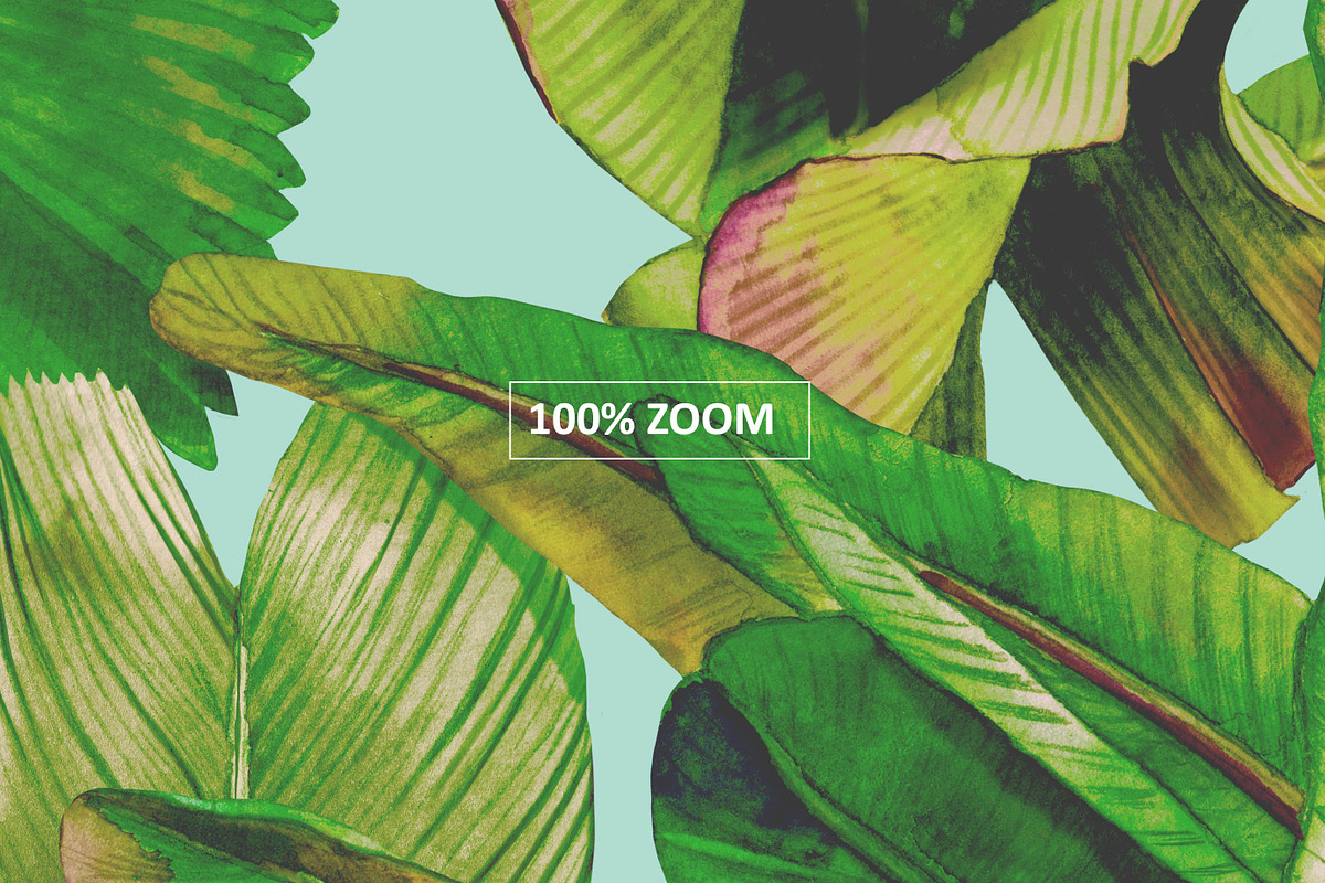 Lush. Tropical pattern, a Pattern Graphic by emeraldthue