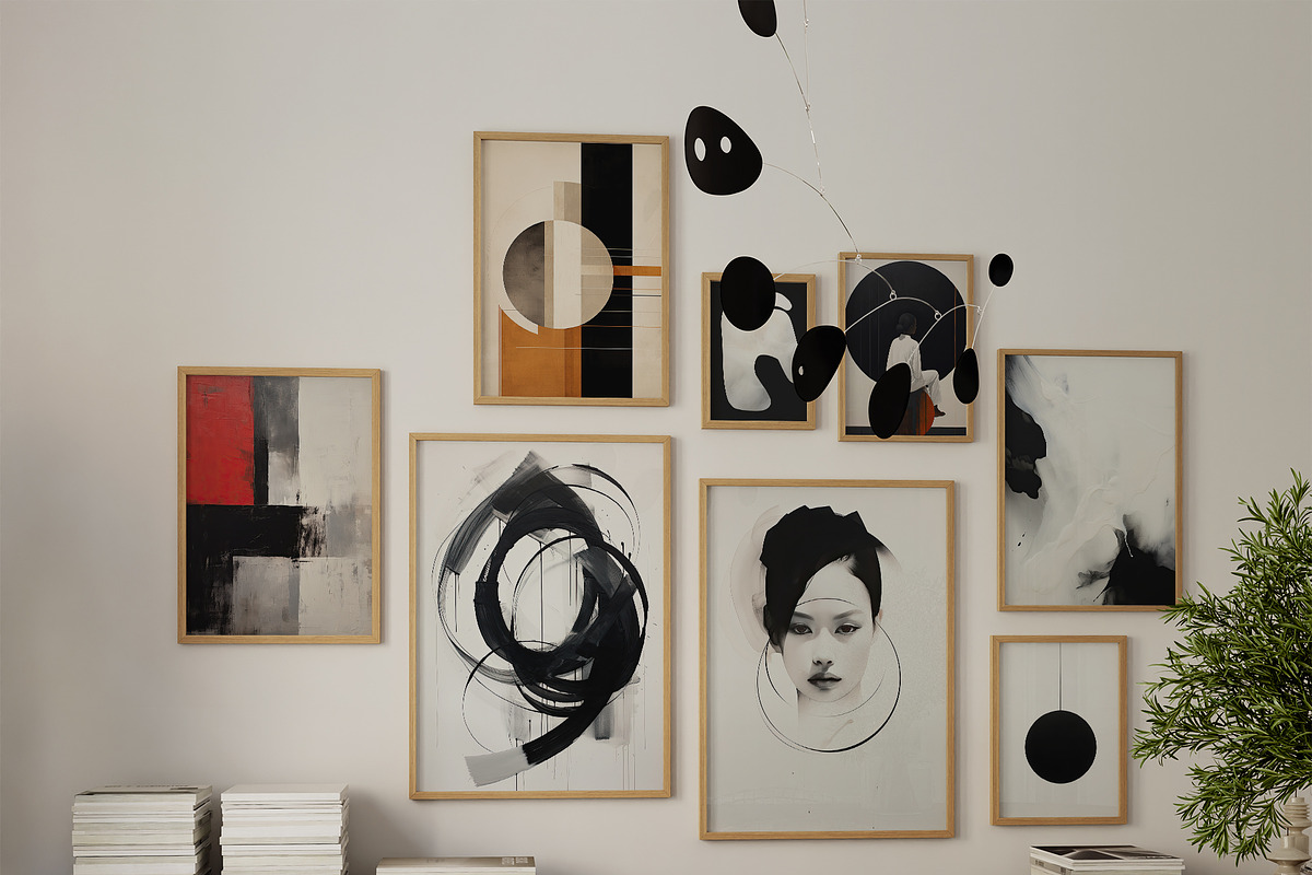 MINIMALIST PRINTS GALLERY, a Background Graphic by Lana Elanor (Photo 3 of 8)