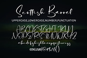 Scottis Barrel, a Handwritten Font by HaKi Studio (Thumbnail 5 of 5)