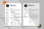 Clean Modern Resume Template | CV |, a Resume Template by PixelStudio (Thumbnail 2 of 3)