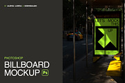 Urban Billboard Mockup BCN02 | 04, an Advertising Mockup by Vermeulen Design Studio (Thumbnail 1 of 2)