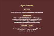 Scraptscript font, a Script Font by Brainware Graphic (Thumbnail 3 of 7)