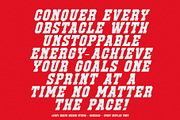 Benzars - Sport Display Font, a Serif Font by Snape Design Studio (Thumbnail 8 of 12)