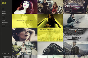 LENS - A WordPress Photography Theme