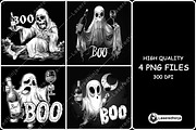 Drunk Ghost BOO Wine Bottle Signage, a Background Graphic by LaseredNinja (Thumbnail 1 of 7)