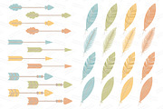 Vintage Tribal Clip Art & Vectors, an Illustration by Amanda Ilkov (Thumbnail 4 of 4)