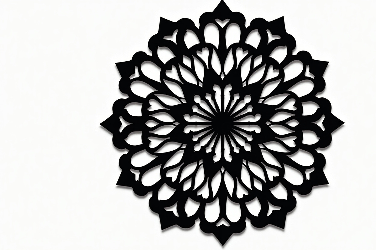 Mystic Mandala Flower Bundle, an Illustration by Creativeshirt (Photo 4 of 9)