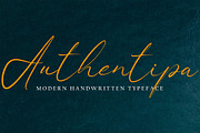 Authentipa, a Handwritten Font by pineungtype (Thumbnail 1 of 7)