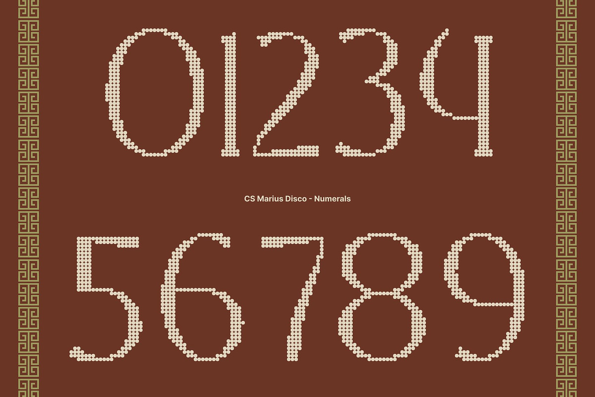 CS Marius Disco, a Serif Font by Craft Supply Co. (Photo 7 of 8)