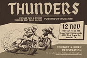 Post Crave - Two Style Font, a Blackletter Font by Bale Type (Thumbnail 7 of 10)