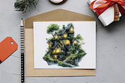 Enchanted Fairy House Clipart Png, an Illustration by RobertsArt (Thumbnail 3 of 7)