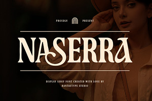 Naserra Modern Serif Font