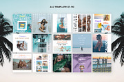 California Love - Social Pack, a Social Media Template by The Wedding Shop (Thumbnail 3 of 7)