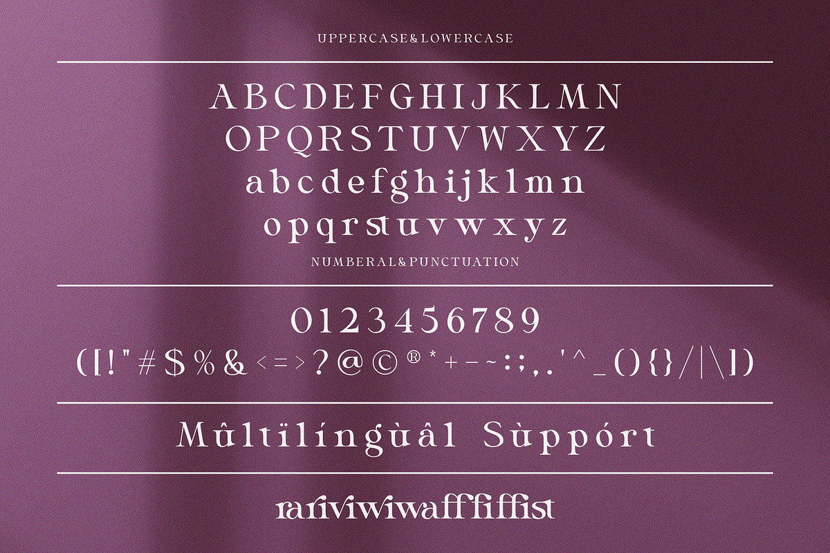 Glorine, a Serif Font by ToniStudio (Photo 5 of 8)