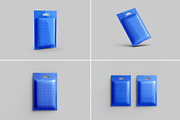 Pouch Sachet with Hang Hole Mockup, a Packaging Mockup by Illusiongraphic (Thumbnail 10 of 22)