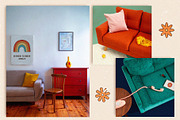 Groovy Summer - Retro Hippie Clipart, an Illustration by millering (Thumbnail 14 of 15)