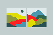 Colorful Landscapes, a Background Graphic by Léo Alexandre (Thumbnail 10 of 12)