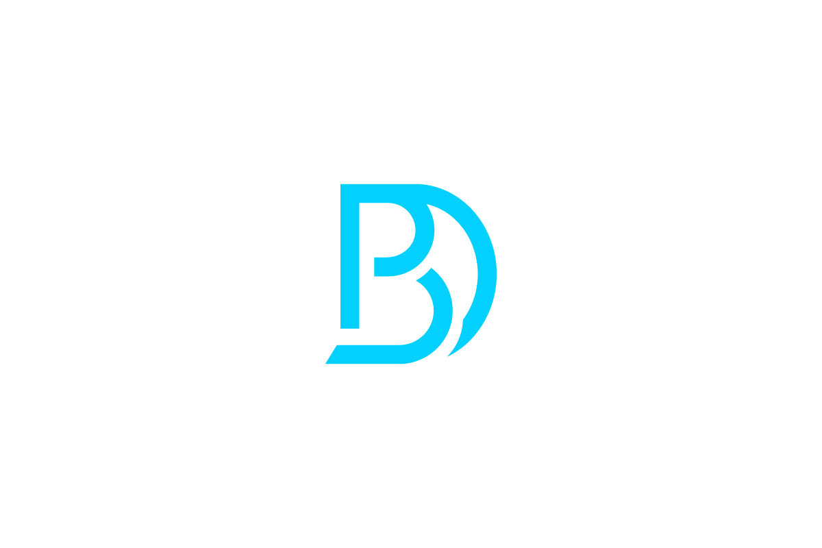 Modern BD Monogram Logo Design preview 8