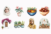 Watercolor Morocco Spirit Clipart, an Illustration by Design Market (Thumbnail 5 of 5)