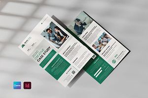 Case Study Flyer Template, a Flyer Template by Cleffon_Graphic_Studio