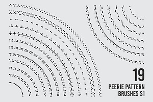 19 Peerie Pattern Brushes S1