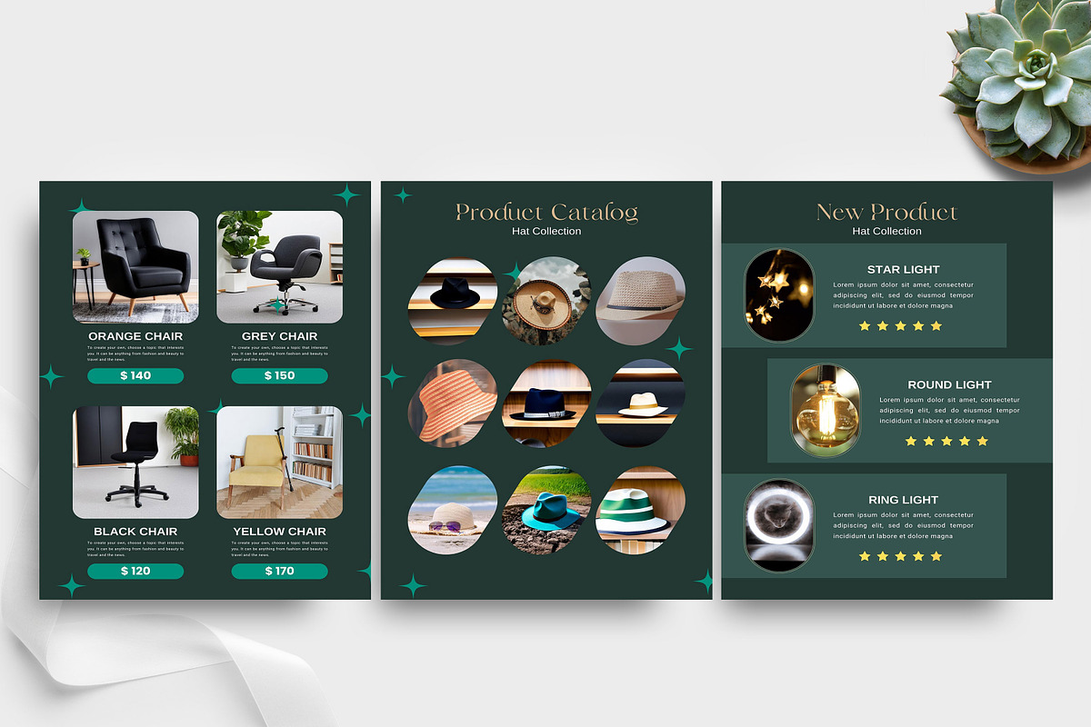 Canva Line Sheet Flyer Template, a Stationery Template by Ultimate Template Shop (Photo 4 of 6)