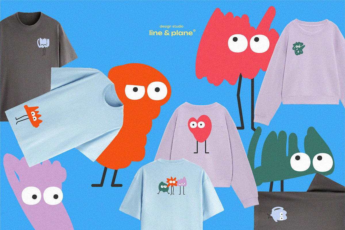 Shape Set - Cute Emotion 80 pieces, an Object Graphic by line & plane (Photo 5 of 6)