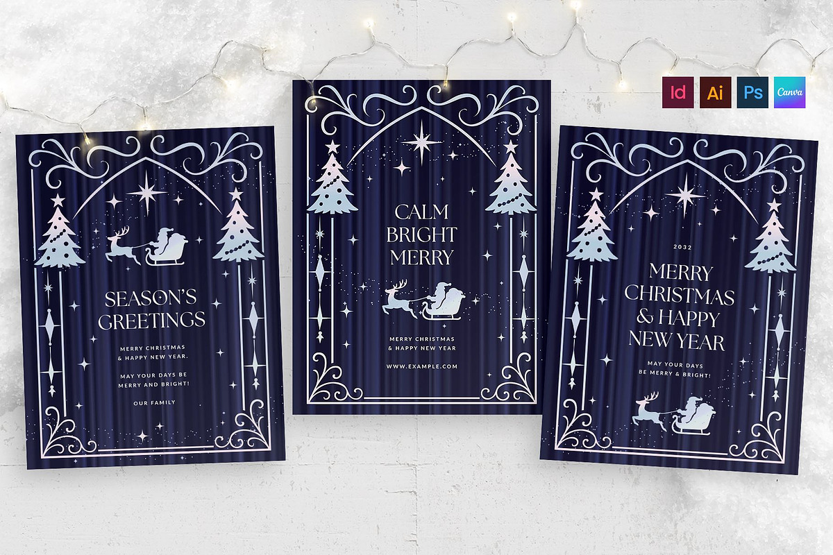 Winter Christmas Flyer Template, a Flyer Template by BrandPacks (Photo 2 of 6)