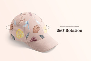 Baseball Cap Animated Mockup