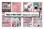 Mini-Comic & Zine Making Toolkit, a Brushes & More by Artcore Supply Co. (Thumbnail 7 of 7)