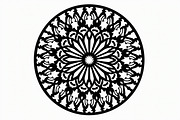 Boho Floral Mandala Vector Pack, an Illustration by Artivon (Thumbnail 19 of 20)