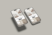 iPhone 15 Pro Mockup, an iPhone Mockup by Bangdastudio (Thumbnail 6 of 7)