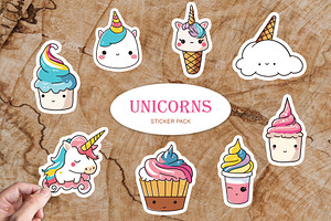 Unicorns Sticker Pack