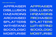 Brokuets – Extended Sans Serif, a Sans Serif Font by Brainwaves.Studio (Thumbnail 6 of 9)