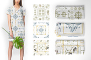 Watercolor Tiles Pattern Collection, a Pattern Graphic by MayaNavits (Thumbnail 5 of 13)