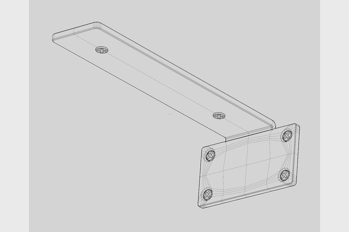 Metal shelf 3d model, an Object 3D Model by fahad121 (Photo 6 of 6)