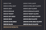 Deicho, a Sans Serif Font by twinstd (Thumbnail 2 of 12)