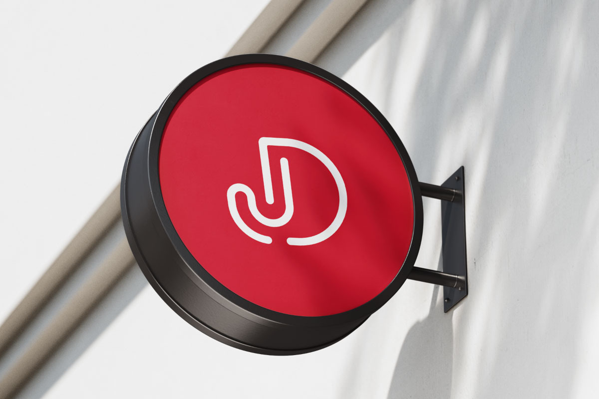 Modern and clean JD letter monogram. preview 5